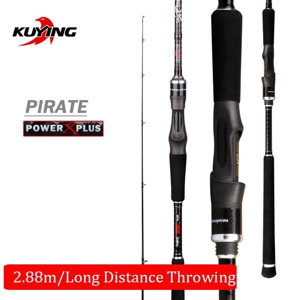 pirate 2.88m 9'6" spinning carbon fishing lure rod rods fish cane pole stick fuji parts far casting medium fast action boat
pirate 2.88m 9'6" spinning carbon fishing lure rod rods fish cane pole stick fuji parts far casting medium fast action boat