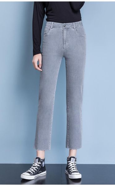 women's jeans women spring summer trendy simple korean style all-match solid hole soft high waist streetwear womens trousers chic casua, Blue
women's jeans women spring summer trendy simple korean style all-match solid hole soft high waist streetwear womens trousers chic casua, Blue