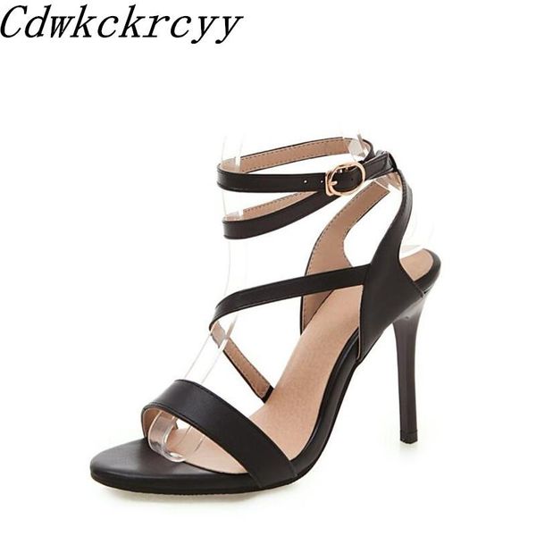 summer pattern europe and america fashion high-heeled women sandals black size 34-46
summer pattern europe and america fashion high-heeled women sandals black size 34-46