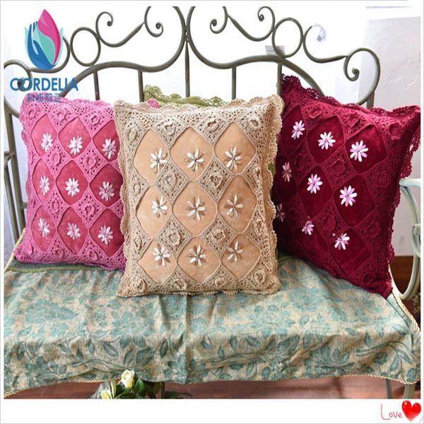 zakka fashion european luxury natural cotton crochet lace pillow cover with embroidered flower as home deccorative cushion cove cushion/deco
zakka fashion european luxury natural cotton crochet lace pillow cover with embroidered flower as home deccorative cushion cove cushion/deco