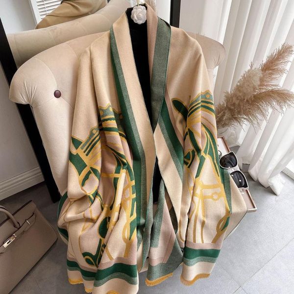 scarves 2021 luxury cashmere scarf women pashmina shawls warm blanket wraps female foulard bandana ponchos and capes hijab, Blue;gray
scarves 2021 luxury cashmere scarf women pashmina shawls warm blanket wraps female foulard bandana ponchos and capes hijab, Blue;gray