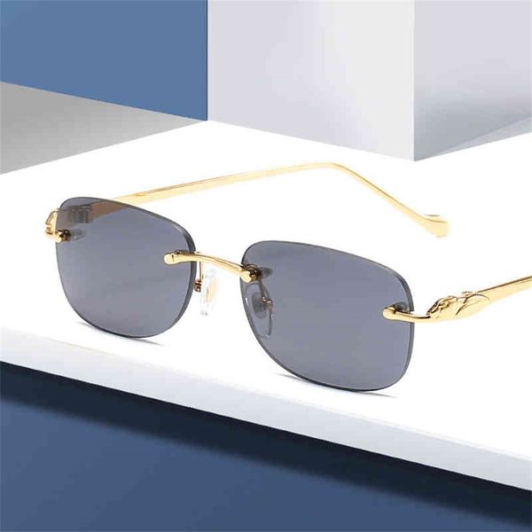 75% off online shop new leopard head frameless men's and women's universal oval lens sunglasses flat lenses, White;black
75% off online shop new leopard head frameless men's and women's universal oval lens sunglasses flat lenses, White;black