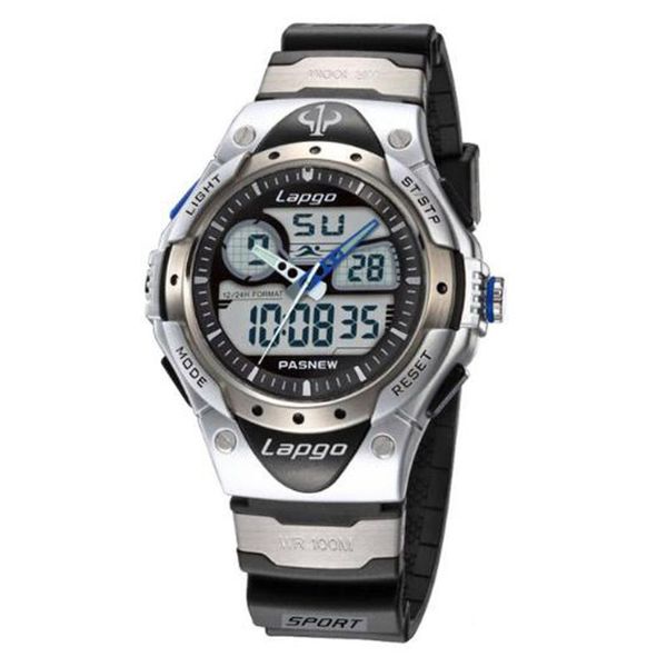 wristwatches brand pas watch professional men's sports dual display analog digital quartz 100 meters waterproof dive, Slivery;brown
wristwatches brand pas watch professional men's sports dual display analog digital quartz 100 meters waterproof dive, Slivery;brown