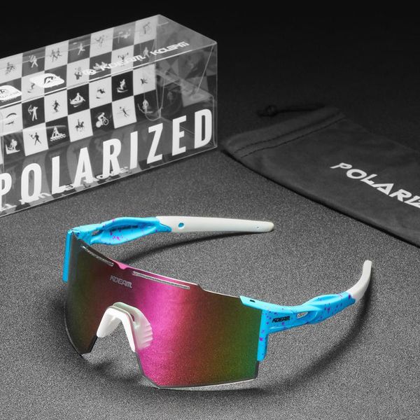 sunglasses kdeam polarized cool mirror oversized tr90 unbreakable frame one piece shades uv400 protect goggle with box, White;black 
sunglasses kdeam polarized cool mirror oversized tr90 unbreakable frame one piece shades uv400 protect goggle with box, White;black