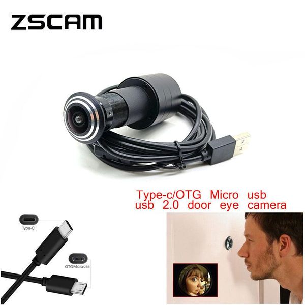 2.0 door eye hole peephole camera 720p/1080p 1mp/2mp otg micro usb/type-c drive-wide angle fish lens cam ip cameras
2.0 door eye hole peephole camera 720p/1080p 1mp/2mp otg micro usb/type-c drive-wide angle fish lens cam ip cameras