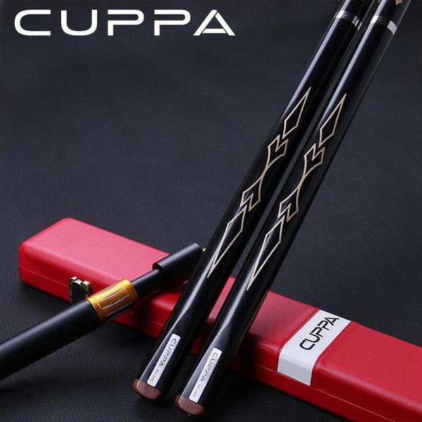 cuppa tiger tooth snooker cue 3/4 split 9.8/11.5mm tip professional ebony bubillar with extension and box billiard cues
cuppa tiger tooth snooker cue 3/4 split 9.8/11.5mm tip professional ebony bubillar with extension and box billiard cues