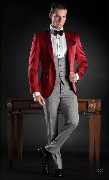 men's suits & blazers customize groomsmen peak lapel groom tuxedos one button men wedding/prom/dinner man blazer(jacket+pants+tie+ 7vso, White;black
men's suits & blazers customize groomsmen peak lapel groom tuxedos one button men wedding/prom/dinner man blazer(jacket+pants+tie+ 7vso, White;black
