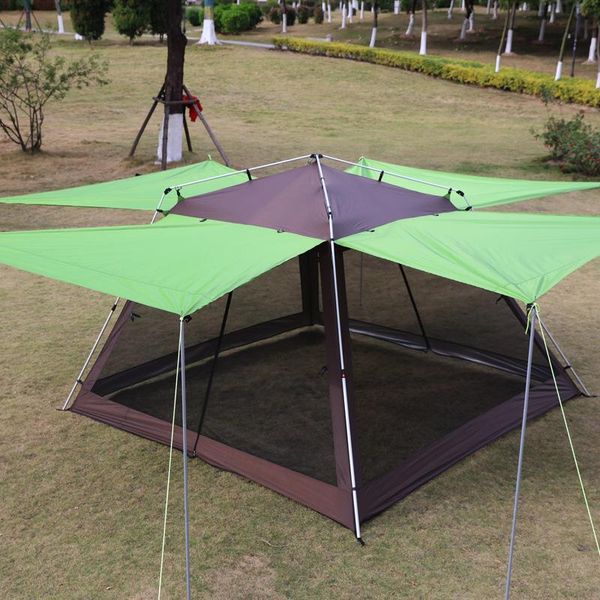 315*315*210cm 5-8 person automatic awning ultralarge folding tents outdoor camping mosquito-proof anti-uv gazebo beach shelter and shelters
315*315*210cm 5-8 person automatic awning ultralarge folding tents outdoor camping mosquito-proof anti-uv gazebo beach shelter and shelters