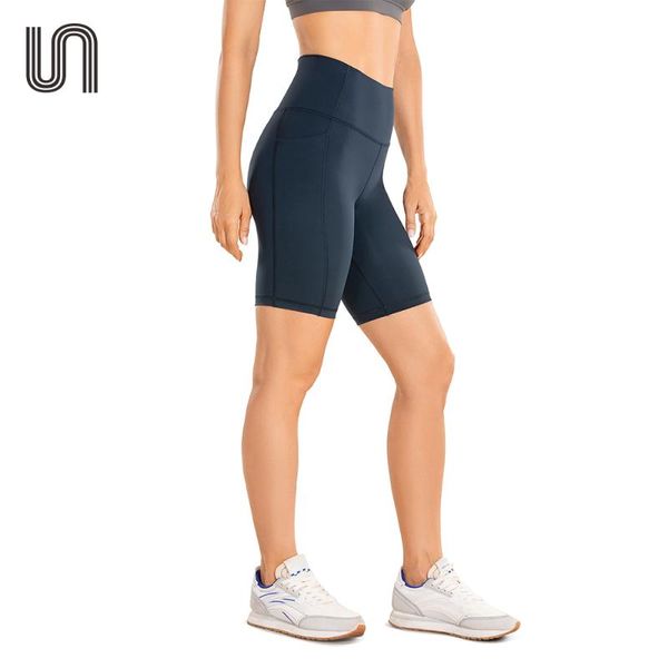 gym clothing naked feeling biker shorts with pockets 8'' / 10'' women's high waisted yoga fitness running, White;black
gym clothing naked feeling biker shorts with pockets 8'' / 10'' women's high waisted yoga fitness running, White;black
