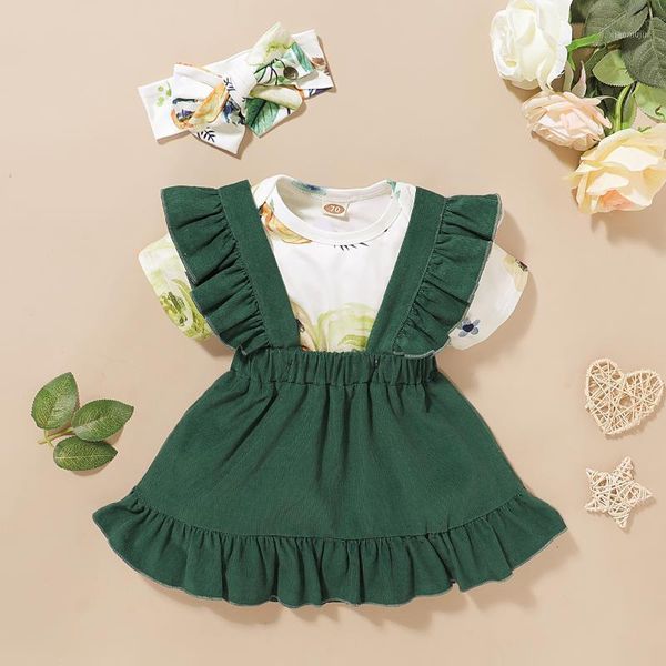 baby girl summer clothes born short sleeve romper green floral suspender skirt toddler girls dress outfuts set clothing sets, White
baby girl summer clothes born short sleeve romper green floral suspender skirt toddler girls dress outfuts set clothing sets, White