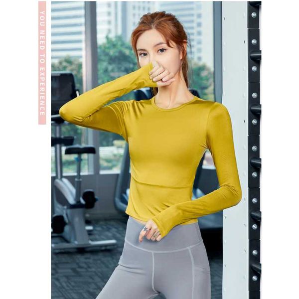 women's long sleeve running solid color fitness training suit quick drying breathable yellow back cross yoga outfits, White;red
women's long sleeve running solid color fitness training suit quick drying breathable yellow back cross yoga outfits, White;red