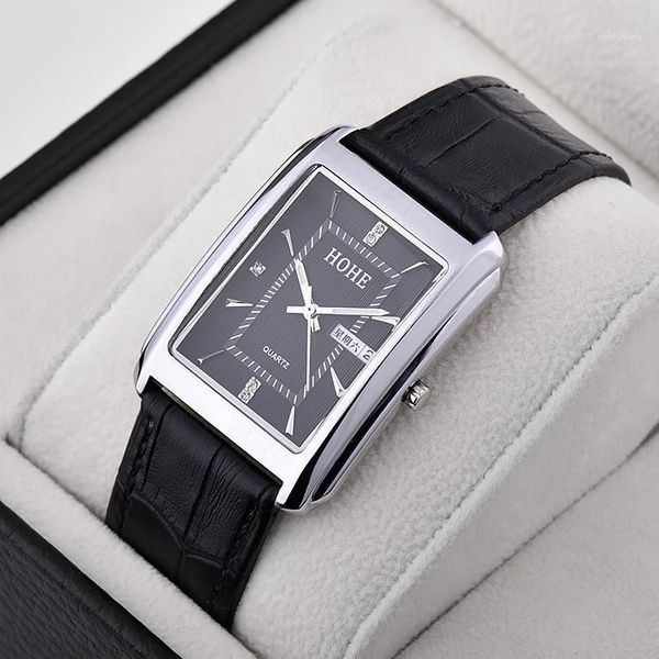wristwatches men's rectangular roman waterproof watch with true leather belt quartz woman and couple, Slivery;brown
wristwatches men's rectangular roman waterproof watch with true leather belt quartz woman and couple, Slivery;brown