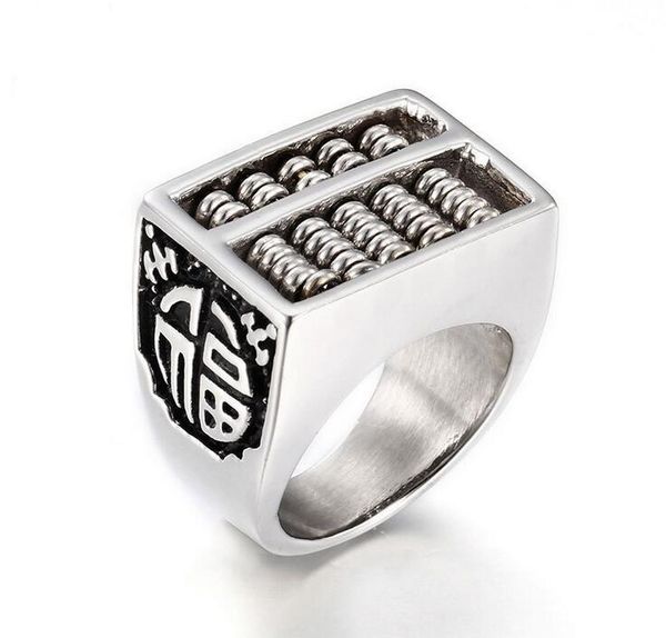 wedding rings chinese abacus style ring men solid stainless steel rotatable mens for women dropship quality jewelry gift, Slivery;golden
wedding rings chinese abacus style ring men solid stainless steel rotatable mens for women dropship quality jewelry gift, Slivery;golden