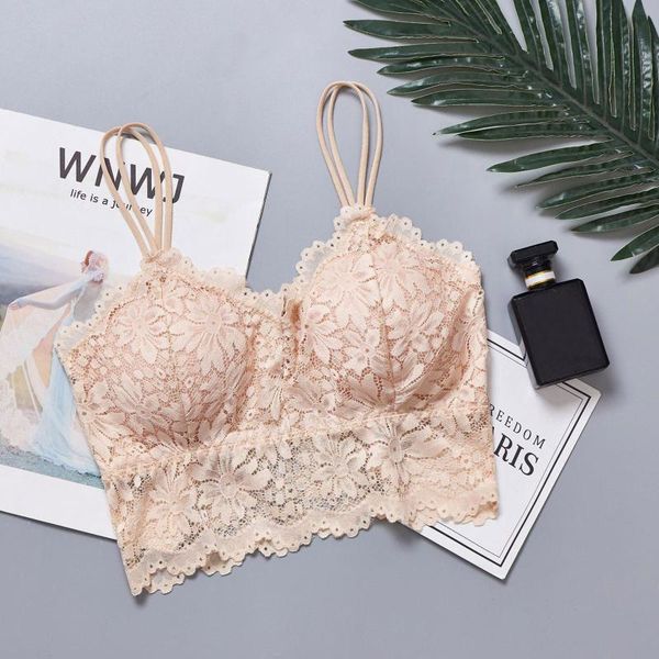 camisoles & tanks women bra lace seamless breathable soild color push up underwear fashion tube wrapped chest, Black;white
camisoles & tanks women bra lace seamless breathable soild color push up underwear fashion tube wrapped chest, Black;white
