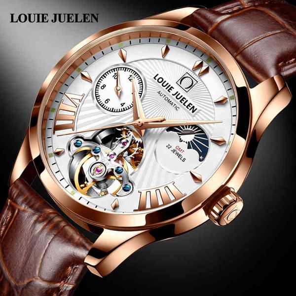 watch men automatic moon mechanical phase wirstwatches waterproof brand luxury men's watches relogio masculino, Slivery;brown
watch men automatic moon mechanical phase wirstwatches waterproof brand luxury men's watches relogio masculino, Slivery;brown