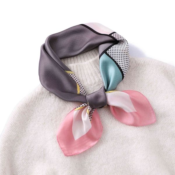 korean small summer leisure student travel decoration color grid printing imitation silk square scarf, Blue;gray
korean small summer leisure student travel decoration color grid printing imitation silk square scarf, Blue;gray