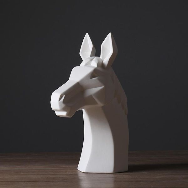 nordic style animal white horse head ornaments modern minimalist el living room home art ceramic decorative objects & figurines
nordic style animal white horse head ornaments modern minimalist el living room home art ceramic decorative objects & figurines