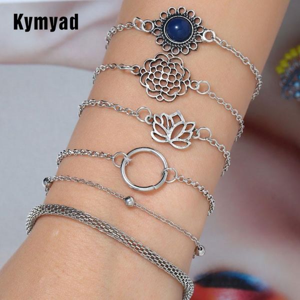 charm bracelets kymyad 5pcs/set vintage for women multilayer flower bracelet bijoux pulsera hombre link chains women's, Golden;silver
charm bracelets kymyad 5pcs/set vintage for women multilayer flower bracelet bijoux pulsera hombre link chains women's, Golden;silver