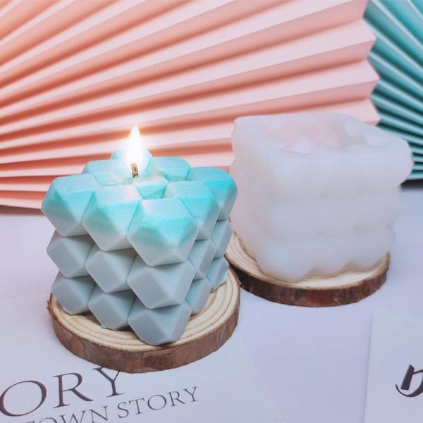 craft tools diamond special-shaped cut surface geometric 3d candle mold epoxy gypsum cake cube silicone making kit
craft tools diamond special-shaped cut surface geometric 3d candle mold epoxy gypsum cake cube silicone making kit