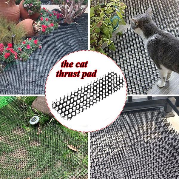 cat beds & furniture 1pc 13cmx49cm garden prickle strip dig srepellent deterrent mat spike portable anti-cat dog outdoor supplies
cat beds & furniture 1pc 13cmx49cm garden prickle strip dig srepellent deterrent mat spike portable anti-cat dog outdoor supplies