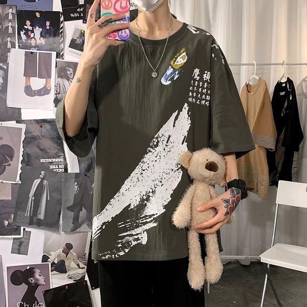 oversized comfortable linen t shirts for men 2021 fashion feather graphic clothing teens printed loose tees harajuku streetwear men's t, White;black
oversized comfortable linen t shirts for men 2021 fashion feather graphic clothing teens printed loose tees harajuku streetwear men's t, White;black