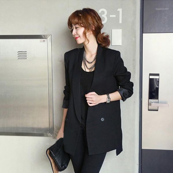 slim fit office ladies black blazer elegant single button long sleeve notched collar womens casual suits coats plus size s-2xl women's, White;black
slim fit office ladies black blazer elegant single button long sleeve notched collar womens casual suits coats plus size s-2xl women's, White;black