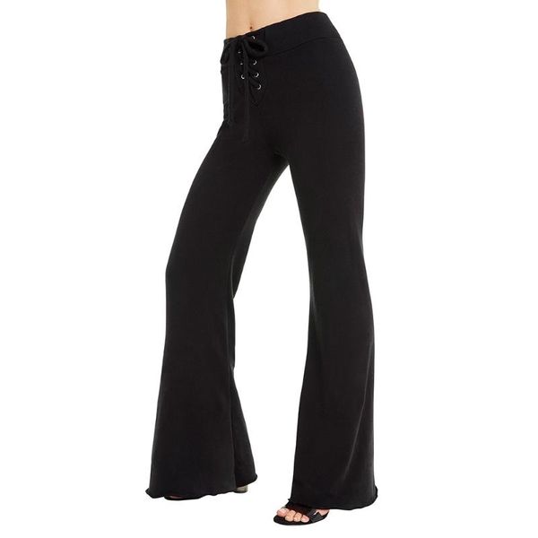 women's pants & capris elegant women drawstring casual trousers draw string spring autumn solid color fashion wide leg pant classic kni, Black;white
women's pants & capris elegant women drawstring casual trousers draw string spring autumn solid color fashion wide leg pant classic kni, Black;white