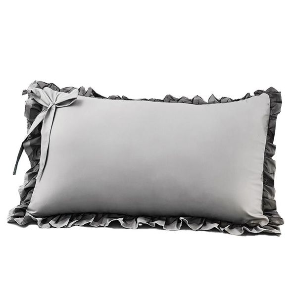 pillow case 2pc 48x74cm bow lace pillowcase skin-friendly soft princess style 2057
pillow case 2pc 48x74cm bow lace pillowcase skin-friendly soft princess style 2057