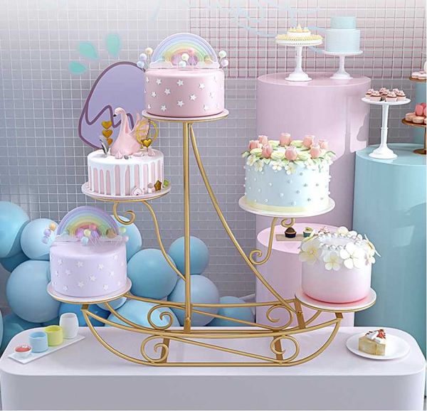 other bakeware european style multi-layer cake window display rack creative five layer model wedding dessert
other bakeware european style multi-layer cake window display rack creative five layer model wedding dessert