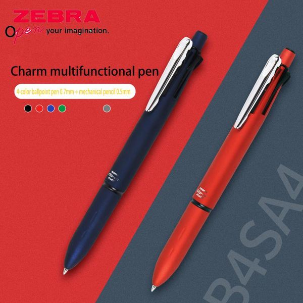 multifunctional pen b4sa4 all metal five in one limited four-color pencil 0.7 + mechanical 0.5 student office ballpoint pens, Blue;orange
multifunctional pen b4sa4 all metal five in one limited four-color pencil 0.7 + mechanical 0.5 student office ballpoint pens, Blue;orange