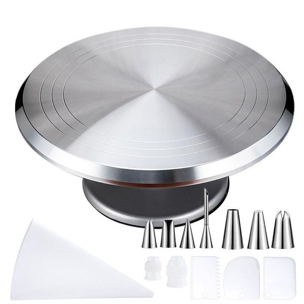 multi-function cake decorating kit turntable set pastry tube fondant tool kitchen dessert baking supplies & tools
multi-function cake decorating kit turntable set pastry tube fondant tool kitchen dessert baking supplies & tools
