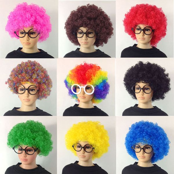 explosion chengshun clown head performance funny prop color wig cover kindergarten table, Black
explosion chengshun clown head performance funny prop color wig cover kindergarten table, Black