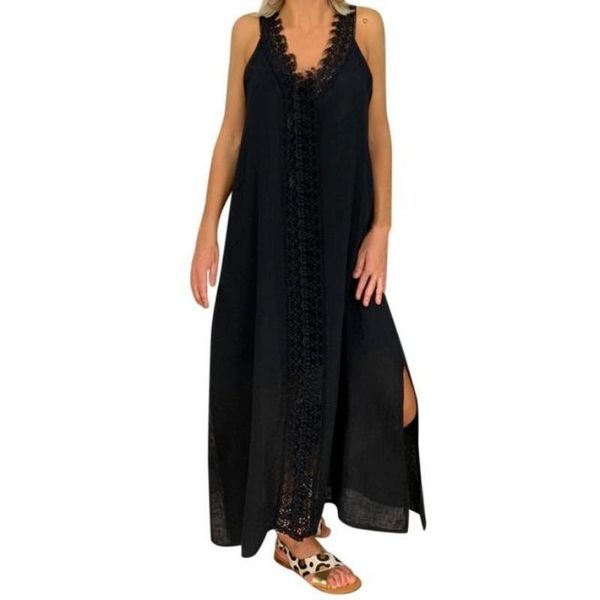 women's swimwear plus size beach dress women lace casual cover up cardigan swimsuit bikini ups long robe bathing clothing, White;black
women's swimwear plus size beach dress women lace casual cover up cardigan swimsuit bikini ups long robe bathing clothing, White;black