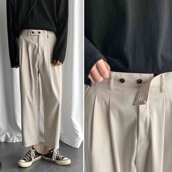 men's pants fashion wide leg male leisure casual high-quality grey/black/rice white color loose trousers plus size s-xl 2leq
men's pants fashion wide leg male leisure casual high-quality grey/black/rice white color loose trousers plus size s-xl 2leq