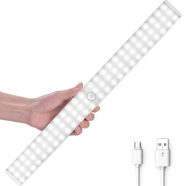 cabinet light super bright 88 led dimmable usb rechargeable motion sensor closet night for kitchen wardrobe wall lamp
cabinet light super bright 88 led dimmable usb rechargeable motion sensor closet night for kitchen wardrobe wall lamp