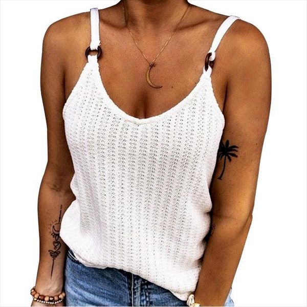 spaghetti strap summer knitted womens camis casual camisole solid sleeveless loose plus size white fashion t shirt
spaghetti strap summer knitted womens camis casual camisole solid sleeveless loose plus size white fashion t shirt