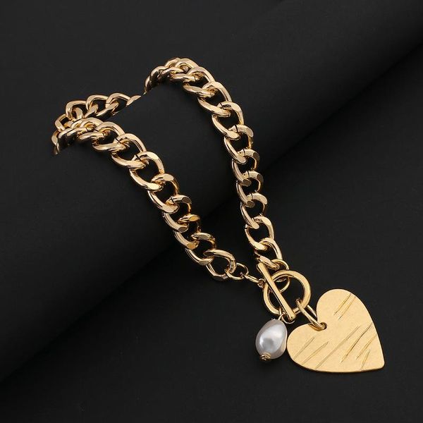 flashbuy fashion big heart pendant necklaces for women punk chunky thick chain choker necklace hip hop jewelry, Silver
flashbuy fashion big heart pendant necklaces for women punk chunky thick chain choker necklace hip hop jewelry, Silver