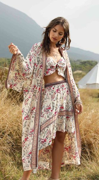 boho woman blouses cover-ups shirt casual floral print kaftan beach cover up long sleeve cardigan shawl swimwear women summer, White
boho woman blouses cover-ups shirt casual floral print kaftan beach cover up long sleeve cardigan shawl swimwear women summer, White