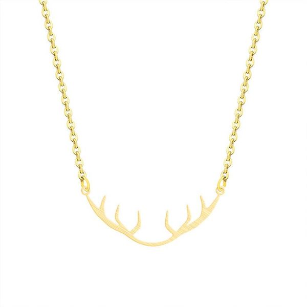 minimalist fashion deer horn antler necklaces for women girl origami animal elk antlers pendant collier femme christmas jewelry, Silver
minimalist fashion deer horn antler necklaces for women girl origami animal elk antlers pendant collier femme christmas jewelry, Silver