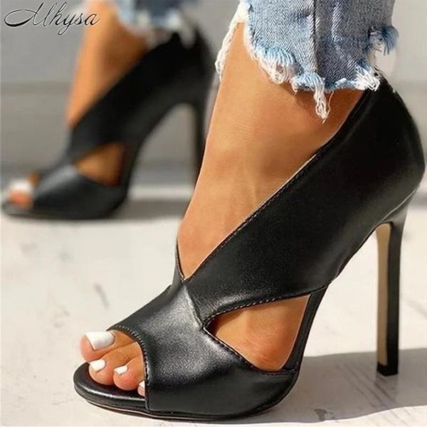 shoes woman summer fashion comfortable breathable casual open toe high heel fish head pumps zapatos de mujer sandals, Black
shoes woman summer fashion comfortable breathable casual open toe high heel fish head pumps zapatos de mujer sandals, Black