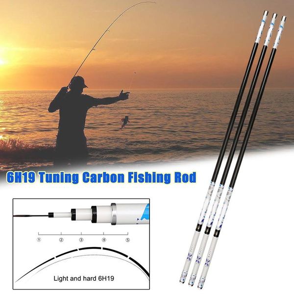 3.6-7.2m fishing rod pole portable anti-slip handle carbon lightweight outdoor for anglers boat rods
3.6-7.2m fishing rod pole portable anti-slip handle carbon lightweight outdoor for anglers boat rods