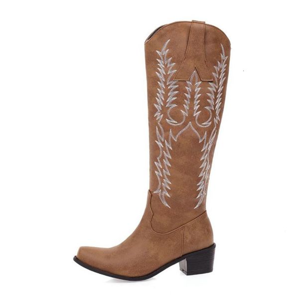 boots coolcept knee high for women round toe embroidery thick heels shoes zipper winter warm footwear size 33-451 uuqh, Black
boots coolcept knee high for women round toe embroidery thick heels shoes zipper winter warm footwear size 33-451 uuqh, Black
