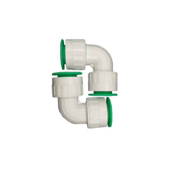 / 20 25 32mm elbow quick connector pe pvc aluminum plastic ppr tap water pipe garden irrigation connection watering equipments
/ 20 25 32mm elbow quick connector pe pvc aluminum plastic ppr tap water pipe garden irrigation connection watering equipments