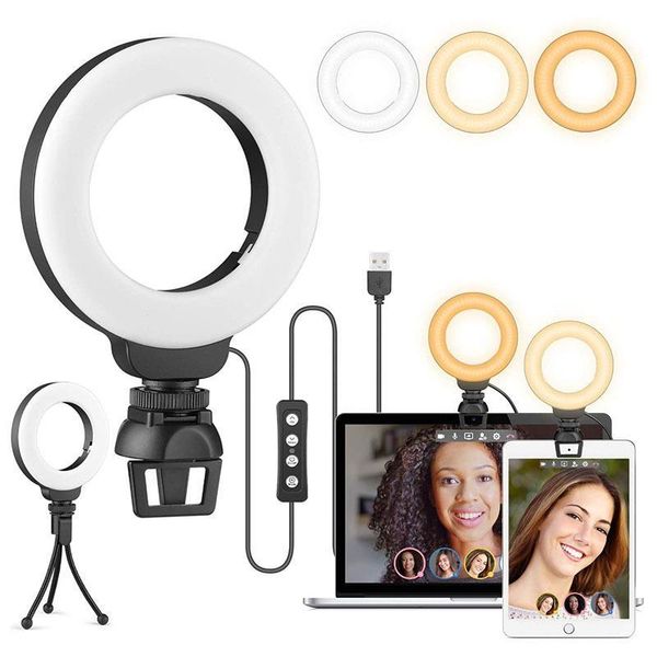 flash heads video conference light 4'' selfie ring pographic lighting for ipad lappc webcam with clip youtube live
flash heads video conference light 4'' selfie ring pographic lighting for ipad lappc webcam with clip youtube live
