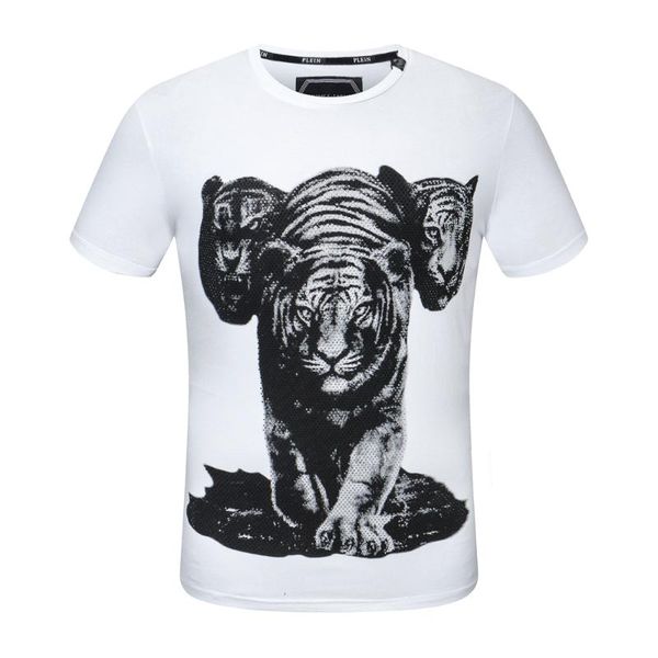 men's t-shirts brand summer style 100% cotton men white tiger t-shirt o-neck black short sleeve tees for man 845, White;black
men's t-shirts brand summer style 100% cotton men white tiger t-shirt o-neck black short sleeve tees for man 845, White;black