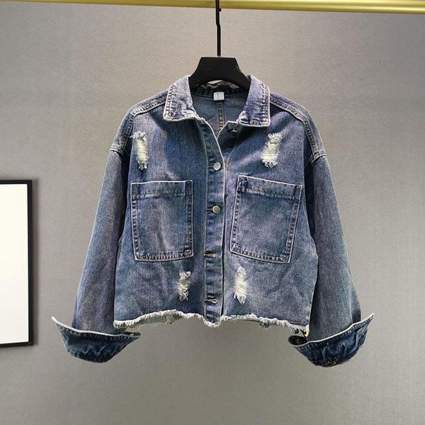 women's jackets short denim jacket for women spring and autumn loose back tassel ripped jeans woman casual coats girls 0w73, Black;brown
women's jackets short denim jacket for women spring and autumn loose back tassel ripped jeans woman casual coats girls 0w73, Black;brown