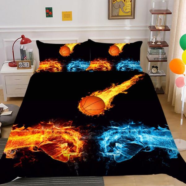 bedding set luxury king size fire basketball print duvet cover home use double full single unique design bed quilt sets
bedding set luxury king size fire basketball print duvet cover home use double full single unique design bed quilt sets