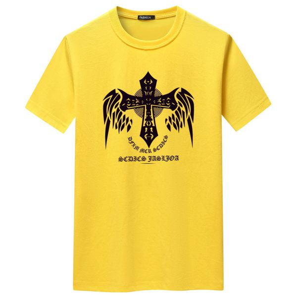 brand chrome/hearts tees crosin cotton summer print crew neck sleeve cw60 cotton short sleeve-4167-cross, White
brand chrome/hearts tees crosin cotton summer print crew neck sleeve cw60 cotton short sleeve-4167-cross, White