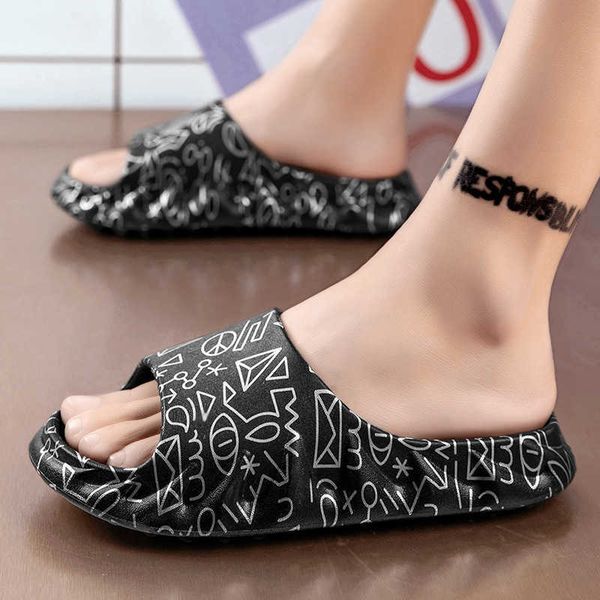 slippers men's korean version 2021 spring and summer new volcano bottom coconut cool slipper graffiti ins tide slipper, Black
slippers men's korean version 2021 spring and summer new volcano bottom coconut cool slipper graffiti ins tide slipper, Black