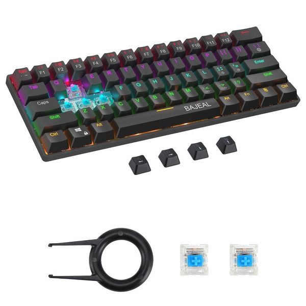 keyboard mouse combos in stock & fast 61-key green axis wired type-c cable separation plate mini mechanical
keyboard mouse combos in stock & fast 61-key green axis wired type-c cable separation plate mini mechanical